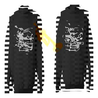 Trumpet Orchestra Trumpeter Musician Trumpet Sweatshirt | Mazezy