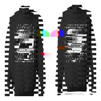 Tv Patrón De Prueba Corazón I Love 90 Fiesta 80 Disfraz Camisa de entrenamiento - Regaloses