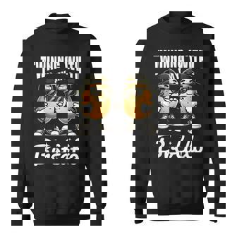 Twinning With My Bro Potato Twin Brothers Best Friend Sweatshirt - Monsterry