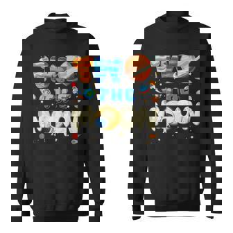 Two The Moon Birthday Boy Space Astronaut 2 2Nd Year Old Sweatshirt | Seseable FR