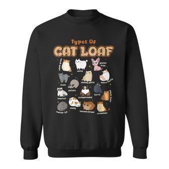 Types Of Cat Loaf Cute Kitten Kawaii Cats Cat Lover Sweatshirt | Seseable UK