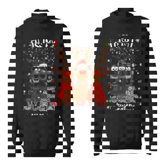 This Is My Ugly Sweater Ruldolph Christmas Xmas Men Sweatshirt | Seseable UK