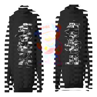 Unapologetically Pogi フィリピン国旗テディベア スウェットシャツ - Kawaiitshirt