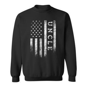 Uncle American Flag Uncle Patriotic Father's Day Sweatshirt - Thegiftio UK