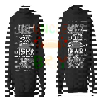 Uncle Of The Birthday Boy Game Day Football Sweatshirt | Seseable CA