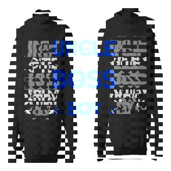 Uncle Of The Boss Birthday Party Outfit Like A Boss Uncle Sweatshirt | Mazezy