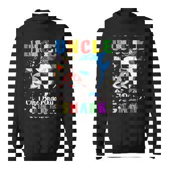 Uncle Of The Shark Birthday Family Matching Birthday Niece Sweatshirt - Thegiftio