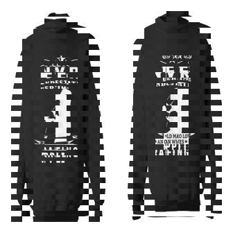 Never Underestimate An Old Man Who Loves Rappelling Tank Top Sweatshirt Unisex | Mazezy