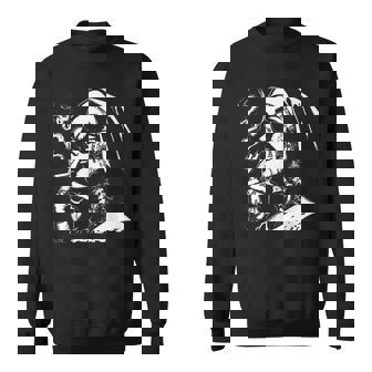 Unholy Nun Horror Choked Up Unholy Nun Satan Baphomet Sweatshirt - Monsterry