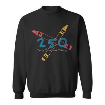 United States Marine Corps 250 Years Of Eating Crayons Sweatshirt - Thegiftio UK