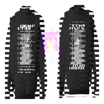 Uptempo Saying 200 Bpm Anime Speedcore Uptempo Sweatshirt Unisex | Mazezy