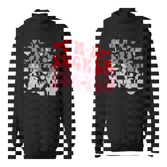 Valentine's Day Pun I'm A Sucker For You Matching Couple Sweatshirt Unisex | Mazezy