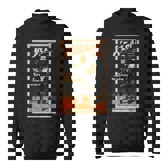 Vaudeville Retro Vintage Magician Art Poster Print Sweatshirt Unisex | Mazezy