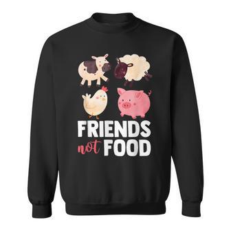 Vegan Füreganerprücheegetarier Tierschutz Ethik Sweatshirt - Geschenkecke