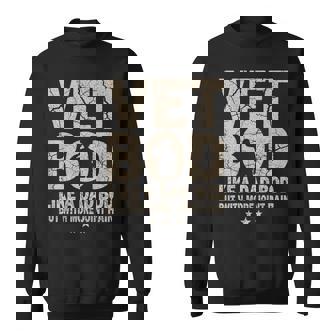 Vet Bod Like A Dad Bod Military Veteran Dad Sweatshirt | Seseable UK