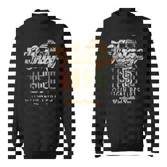 Vintage 1950 Limited Edition 75 Geburtstag Palmen Retro Sweatshirt - Geschenkecke