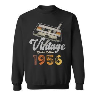 Vintage 1956 Cassette Lápiz 70 Cumpleaños Camisa de entrenamiento - Regaloses