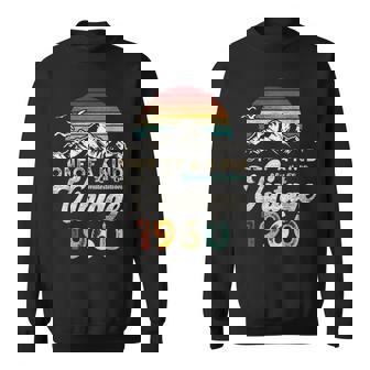 Vintage 1960 Compleanno Anni 65 Montagne Retro Felpa - Novitaregali