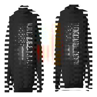 Vintage 1988 American Flag 37Th Birthday 37 Years Old Men Sweatshirt - Monsterry