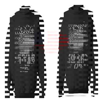 Vintage 250 Years 1776-2026 250Th Birthday 4Th July Sweatshirt - Seseable