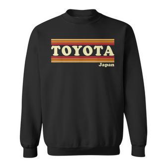 Vintage 80S Toyota Japan Retro Graphic Sweatshirt - Monsterry
