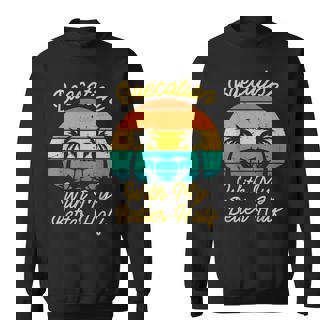 Vintage Baecation With My Better Half Matching Couple Outfit Sweatshirt | Seseable UK