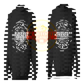 Vintage Beartooth Highway Mountain Hiking Nature Sweatshirt | Mazezy