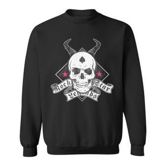 Vintage De Calavera Gótica Rocktar Legends Heavy Metal Manga Larga Camisa de entrenamiento - Regaloses