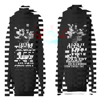 Vintage Bowling Team This Is My Lucky Bowling Sweatshirt | Seseable CA