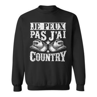 Vintage Humour Danseur Country Je Peux Pas J'ai Country Sweater e - Cadeauxyz