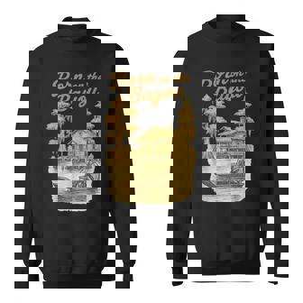 Vintage Louisiana Southern Country Pride Born On The Bayou Sweatshirt - Monsterry