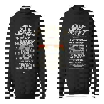 Vintage Retro Jet-Ski Happiness Water Sports Sweatshirt Unisex | Mazezy