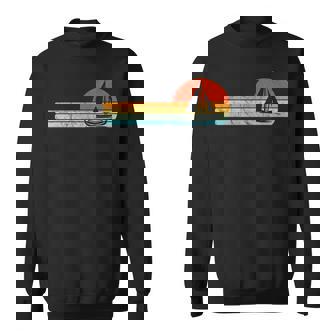 Vintage Sailboat Retro Sunset Boat Captain Sailing Gear Sweatshirt Unisex | Mazezy