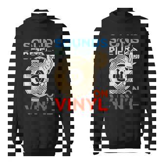 Vinyle Dj Musique Disque Hommesintage Sweater e - Cadeauxyz