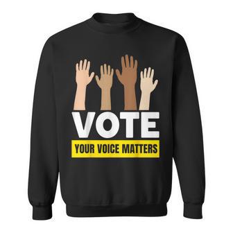 Votezotreoix Compte Pour L'élection 2025 Sweater e - Cadeauxyz