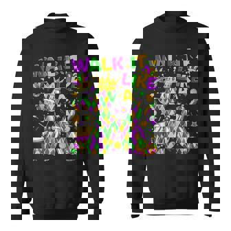 Walk It Like A Dog Mardi Gras Louisiana Carnival Fat Tuesday Sweatshirt - Thegiftio