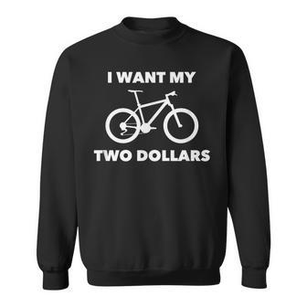 I Want My Two Dollars 2$ Movie Quote Retro 80S Vintage Sweatshirt - Thegiftio UK