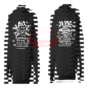 Warning May Burst Into Spontaneous Sing-Alongs Sweatshirt Unisex | Mazezy