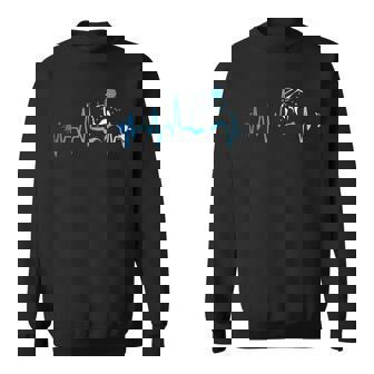 Water Polo Heart Beat Graphic Shirt Player Fan Team Sweatshirt Unisex | Mazezy