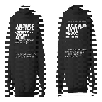 Water Rafting Definition Sweatshirt Unisex | Mazezy