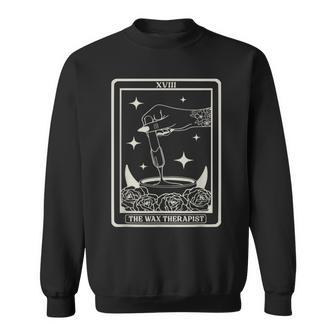 The Wax Therapist Tarot Body Waxer Wax Esthetician Sweatshirt - Thegiftio