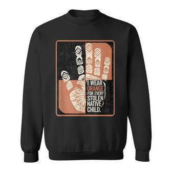 I Wear Orange For Every Stolen Native Child Awareness Sweatshirt - Thegiftio UK