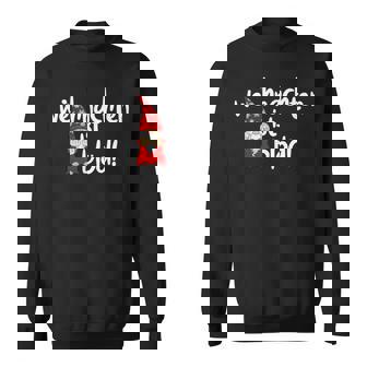 Weihnachten Ist Blöd Wichtel Für Weihnachtsmuffel Sweatshirt - Seseable