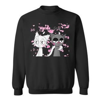 Wenda X Gray From Sprunky Love Simon Jevin Funbot Sweatshirt | Seseable CA
