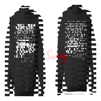 West Coast Swing Dance WCS Dancing Terms Dancer Ballroom Sweatshirt Unisex | Mazezy