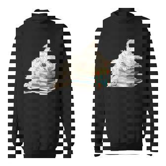 West Highland Terrier Books 犬種 ウェスティ スウェットシャツ - Kawaiitshirt