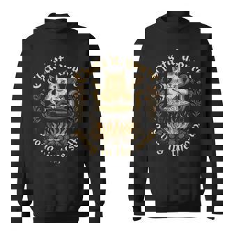 Witch Cat Lover Medieval That's It You're Going In The Soup Sweatshirt | Seseable FR