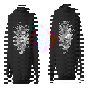 Wolf Casque Musique Dj Sweater e - Cadeauxyz