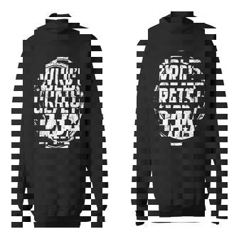 World's Greatest Papa Best Grandpa Fathers Day Sweatshirt - Monsterry