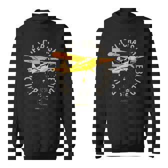 Yellow Plane RC Plane Model Aircraft Build Fly Crash Rebuild Sweatshirt Unisex | Mazezy